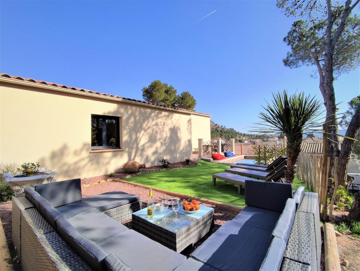 Villa Entiere Bellevue - Balneo - Piscine - Clim Montséret エクステリア 写真