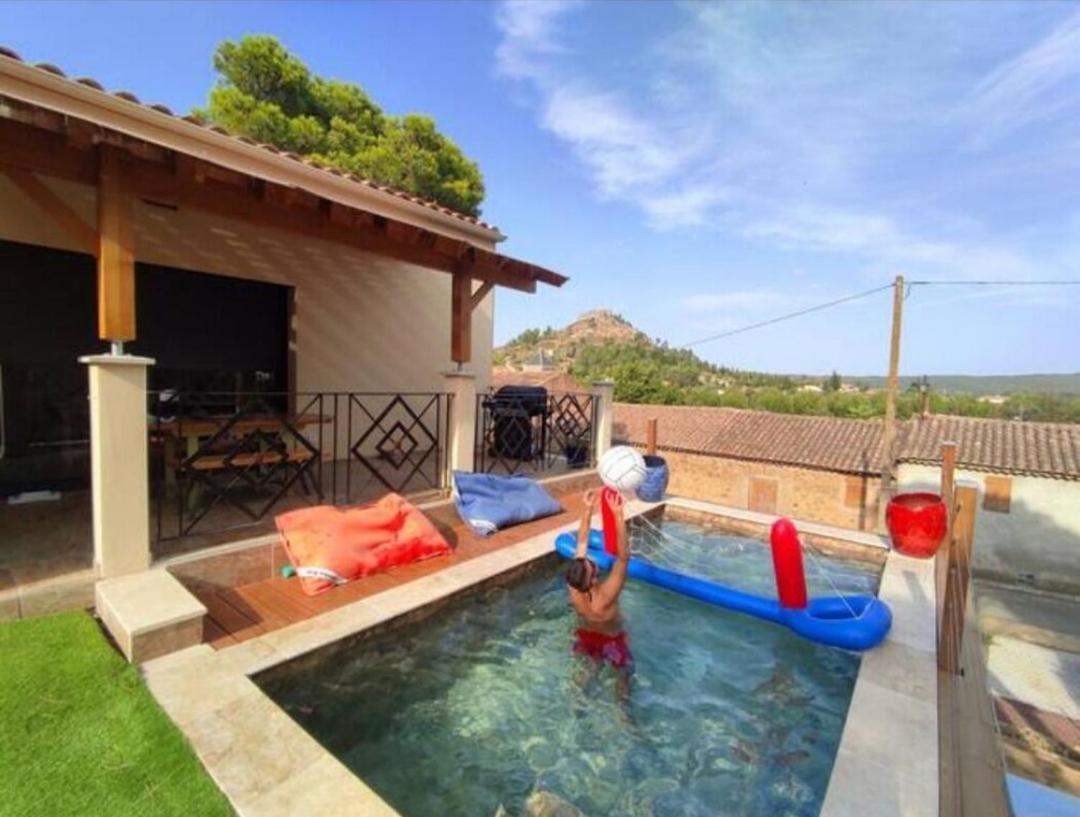 Villa Entiere Bellevue - Balneo - Piscine - Clim Montséret エクステリア 写真